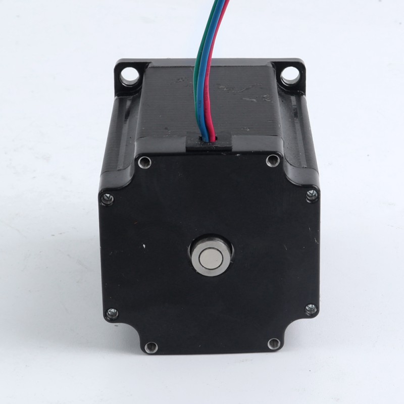 중고 제품 – 중국 재고 - Nema 23 스테퍼 모터 2.4Nm(339.87oz.in) 4A 57x57x82mm 10mm 샤프트 4 와이어 - 23HS32-4004S-C8-USED | StepperOnline
