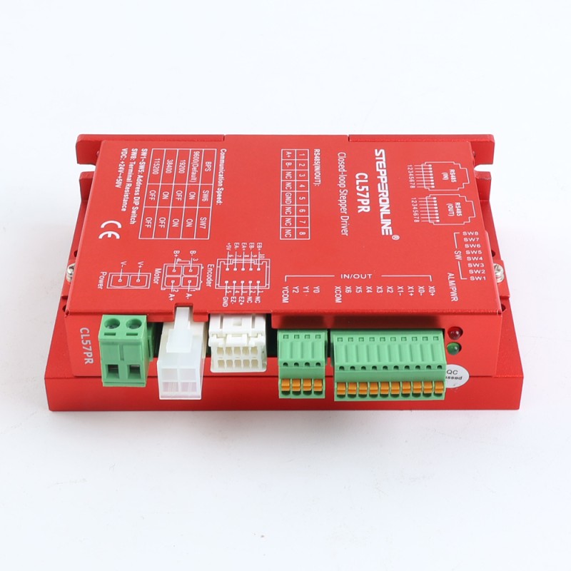 중고 - 중국 재고 - Y 시리즈 Modbus RS485 클로즈드 루프 스테퍼 모터 드라이버 0-5.0A 20-50VDC Nema 17/23/24 스테퍼 모터용 - CL57PR-USED | StepperOnline