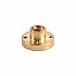 중고 제품 - 놋쇠 스크류 너트 TR8x8mm 스레드 로드용