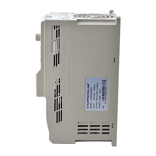 H100 시리즈 VFD 7.5HP 5.5KW 23A 삼상 220V 가변 주파수 드라이브