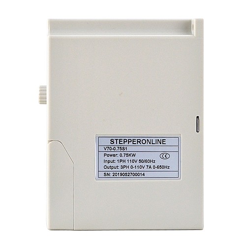 STEPPERONLINE CNC VFD 0.75KW 1HP 7.0A 110V 가변 주파수 드라이브 모터 인버터 스핀들 모터 속도 제어