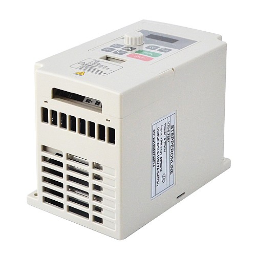 STEPPERONLINE CNC VFD 0.75KW 1HP 7.0A 110V 가변 주파수 드라이브 모터 인버터 스핀들 모터 속도 제어